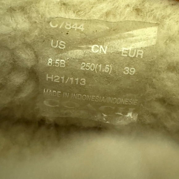 Coach Citysole Skate Snow Sneaker size 8.5 - Picture 12 of 12